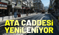 Balçova Ata Caddesi yenileniyor