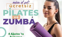 Buca Arena'da ücretsiz pilates ve zumba dersleri başlıyor