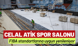 Celal Atik Spor Salonu yenileniyor