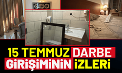 Marmaris'te 15 Temmuz darbe girişiminin izleri ilk günkü gibi