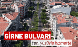 Girne Bulvarı yeni yüzüyle hizmette