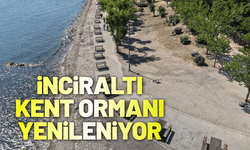 İnciraltı Kent Ormanı yenileniyor