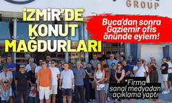 İzmir'de konut mağdurları: Buca'dan sonra Gaziemir ofis önünde eylem!