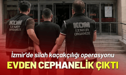 İzmir'de silah kaçakçılığı operasyonu