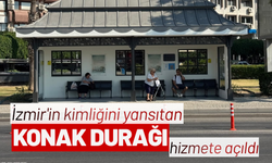 İzmir'in kimliğini yansıtan Konak Durağı hizmete açıldı