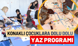 Konaklı çocuklara dolu dolu yaz programı