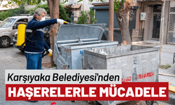Karşıyaka Belediyesi'nden haşerelerle kararlı mücadele