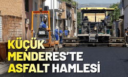 Küçük Menderes’te asfalt hamlesi