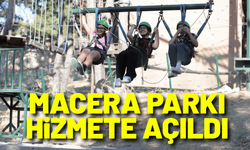 Macera Parkı hizmete açıldı