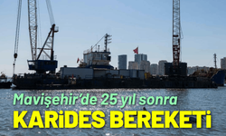 Mavişehir’de 25 yıl sonra karides bereketi