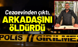 Cezaevinden çıktı, tartıştığı arkadaşını öldürdü