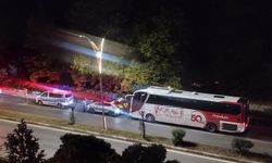 Yolcu otobüsünün şoförü alkollü çıktı!