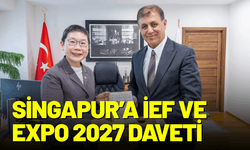 Singapur’a İEF ve EXPO 2027 daveti