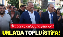 CHP Urla’da toplu istifa: İktidar yolculuğuna yeni yol!