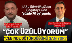 Utku Gümrükçü'den Çağatay Güç'e 'yüzde 70 oy' yanıtı: Çok üzülüyorum, cebinde götürdüğünü sanıyor!