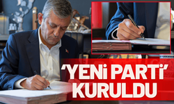 Özgür Özel'in partisinin adı 'Yeni Parti' oldu