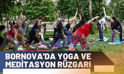 Bornova'da yoga ve meditasyon rüzgarı