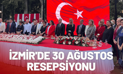 İzmir'de 30 Ağustos Zafer Bayramı resepsiyonu