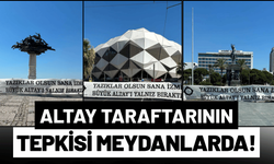 Altay taraftarının tepkisi meydanlarda!