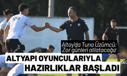 Altay'da Tuna Üzümcü, altyapı oyuncularıyla başladı