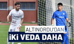 Altınordu'dan iki veda daha