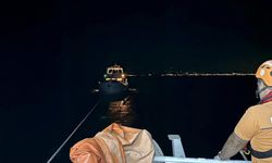 Bodrum'da sürüklenen tekne kurtarıldı