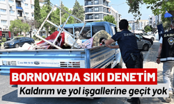 Bornova'da kaldırım ve yol işgallerine sıkı denetim