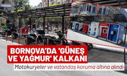 Bornova'da 'Güneş ve Yağmur' Kalkanı