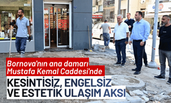 Bornova'da kesintisiz, engelsiz ve estetik ulaşım aksı