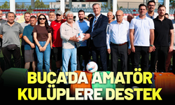 Buca'da amatör futbol kulüplerine destek