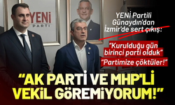 YENİ Partili Günaydın'dan İzmir'de sert çıkış: Her yere bakıyorum, AK Parti ve MHP'li vekil göremiyorum!