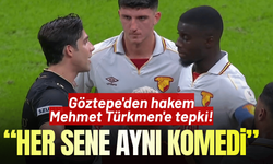 Göztepe'den hakem Mehmet Türkmen'e tepki!