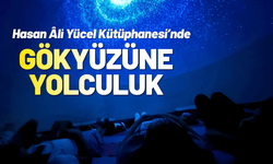Çocuklar, Hasan Âli Yücel Kütüphanesi’nde gökyüzüne yolculuk yaptı