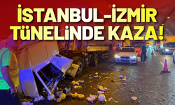 İstanbul-İzmir Otoyolu tünelinde kaza!