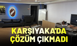 Karşıyaka'da salon için çözüm çıkmadı