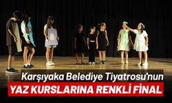 Karşıyaka Belediye Tiyatrosu'nun yaz kurslarına renkli final