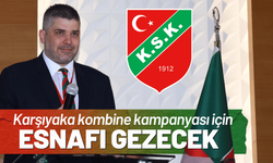 Karşıyaka kombine için esnafı gezecek