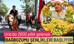 Urla’da 2600 yıllık gelenek; Bağbozumu Şenlikleri başlıyor