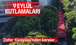 9 Eylül kutlamaları 'Zafer Yürüyüşü'nden kareler
