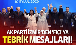 AK Parti İzmir'den 'Fıçı'ya tebrik mesajları!
