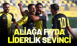 Aliağa FK'da liderlik sevinci