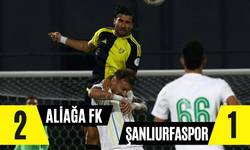 Aliağa FK: 2 - Şanlıurfaspor: 1