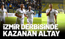 İzmir derbisinde kazanan Altay