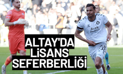 Altay'da lisans işlemleri için düğmeye basıldı