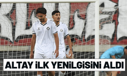 Altay ilk yenilgisini aldı