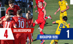 Balıkesirspor: 4 - Bucaspor 1928: 1