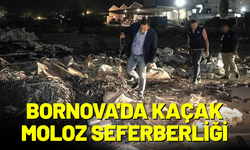 Bornova'da kaçak moloz seferberliği