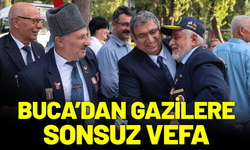 Buca’dan gazilere sonsuz vefa