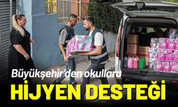 Büyükşehir’den okullara hijyen desteği