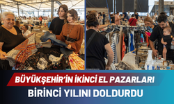 Büyükşehir’in ikinci el pazarları birinci yılını doldurdu